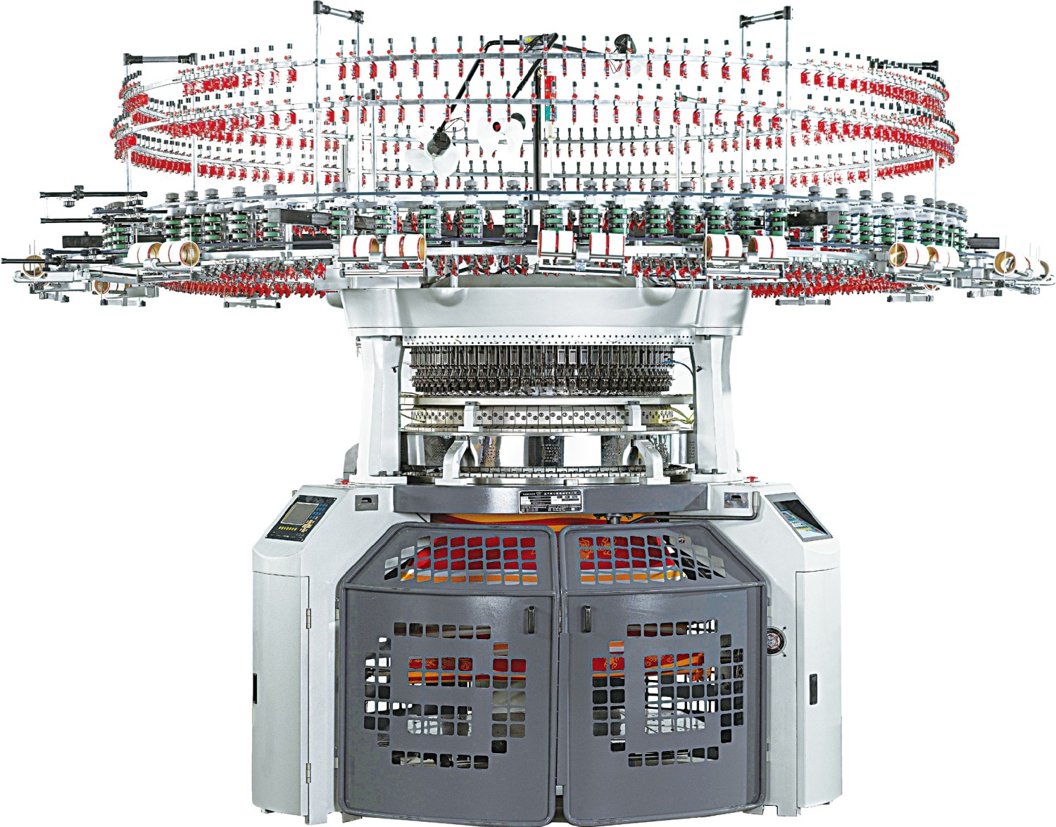 Single Jersey 4/6 Colors Full Computerized Auto Stripper Circular Knitting Machine