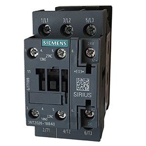 SIEMENS 3RT MAGNETIC CONTACTORS (S00 TO S12) AC/DC Coils (Conventional Type) 225 A, 110 KW 2NO+2NC 3RT1064-6A..36