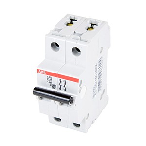 ABB SH 202 MCB DP (6A-63A) Miniature Circuit Breaker 3KA 20A