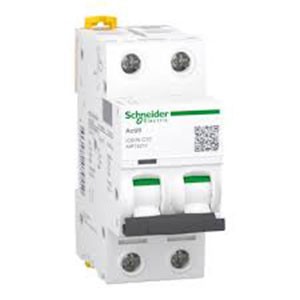 Schneider Electric MINIATURE CIRCUIT BREAKER (2P)-xC60 (A9N2PIOC)-10A,DP, 10kA,MCB CCurveSchneider Electric MINIATURE CIRCUIT BREAKER (2P)-xC60 (A9N2PIOC)-10A,DP, 10kA,MCB CCurve