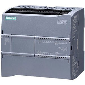 SIEMENS POWER SUPPLY & MODULES-6ES7214-1BG31-0XB0 -SIMATIC S7-1200, CPU 1214C, -COMPACT CPU, AC/DC/RLY, -ONBOARD I/O: -14 DI 24V DC; 10 DO RELAY 2A; -2 AI 0 – 10V DC, -POWER SUPPLY: AC -85 – 264 V AC 