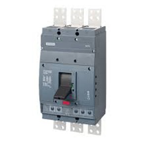 SIEMENS MOULDED CASE CIRCUIT BREAKER  3VT4710-3AA30-0AA0+3VT9410-6AC00,1000A, 3P, 55KA , MCCB