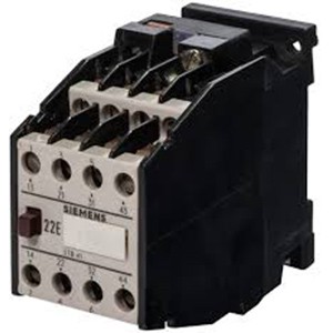 SIEMENS MAGNETIC CONTACTOR 3TF3300-0AB4-11KW- 22A(AC3)- 3P- 0NO+0NC-24V DC-S1