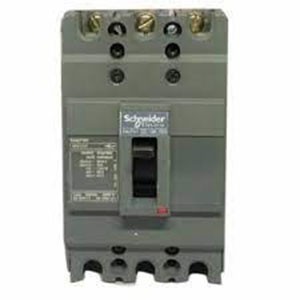 SCHNEIDER ELECTRIC 3P EASYPACT MCCB 15KA-36KA -EZC100H3060-60A,3P, 15kA,tECB (Fixed type Trip Unit)