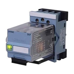 SIEMENS PLUG IN RELAY - 7RQ ,7RQ0100-0CC00  , 10A, 11 PIN ,24 DC V, 3CO