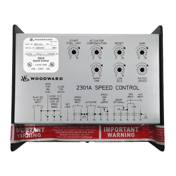 Woodward 2301A Speed Control 9907-014