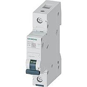 SIEMENS MINIATURE CIRCUIT BREAKER, 5SL61167RC , 16A,1P, 7.5KA, MCB