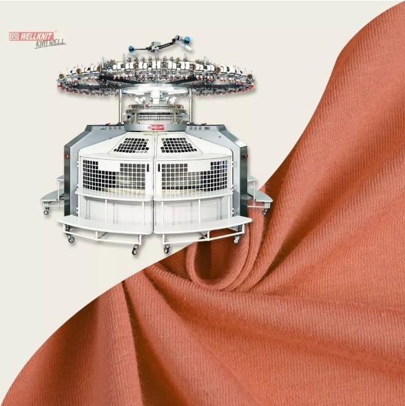 WELLKNIT PF-T-BJ High Quality Professional High Leg Open-width Single Circular Knitting Machine