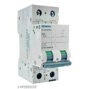 SIEMENS MINIATURE CIRCUIT BREAKER,  5SL62507RC, 50A,2P, 7.5KA, MCB