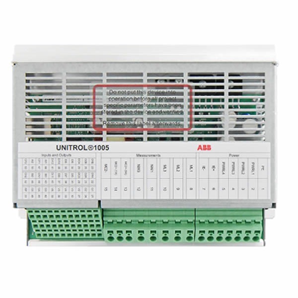 ABB UNITROL 1005 Automatic Voltage Regulator AVR