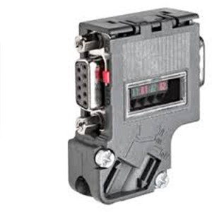 SIEMENS POWER SUPPLY & MODULES ACCESSORIES -6ES7972-0BA42-0XA0-SIMATIC DP,BUS CONNECTOR FOR PROFIBUS UP TO 12 MBIT/S WITH TILTED CABLE OUTLET- 15,8 X 54 X 39,5 MM (WXHXD- TERMINAT. RESIST. WITH ISOLAT