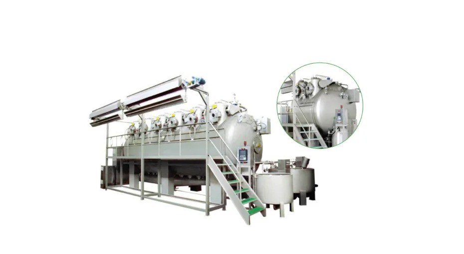 TDO SUPER ENVIRONMENTAL U-FLOW FABRIC DYEING MACHINE
