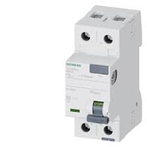 SIEMENS RESIDUAL CURRENT CIRCUIT BREAKER 5SV4616-0 , 63A, 2P AC ,3000mA,