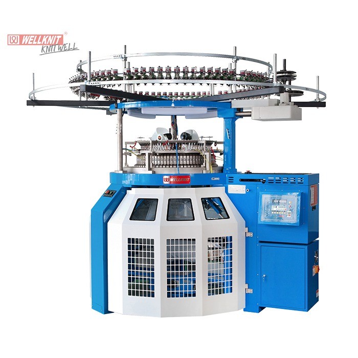 WELLKNIT High Quality High Speed Professional Small Frame Single Series Single Jersey Circular Knitting Machine Hot Sale in South America