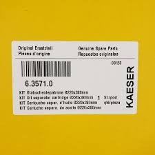 kaeser Oil separator cartridge- 6.3571.0