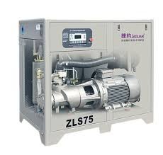 Jaguar screw air compressor servicing