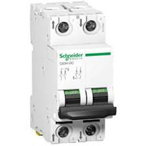 Schneider Electric MINIATURE CIRCUIT BREAKER (2P)-xC60 (A9NP63C)-63A,DP, 10kA,MCB CCurve