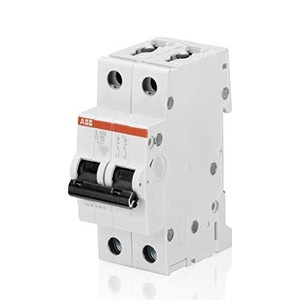 ABB Miniature Circuit Breaker double pole  SH202 - C 16A 6 KA