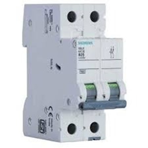 SIEMENS MINIATURE CIRCUIT BREAKER, 5SL62167RC, 16A,2P, 7.5KA, MCB