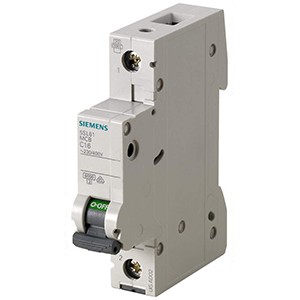 SIEMENS MINIATURE CIRCUIT BREAKER 5SL41207RC, 20A, 10KA,1P,MCB
