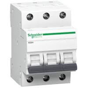 SCHNEIDER ELECTRIC MINIATURE CIRCUIT BREAKER (3P)-xC60 (A9N3P25C)-25A,TP, MCB, (C Curve)