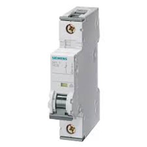 SIEMENS MINIATURE CIRCUIT BREAKER,  5SL61107RC , 10A,1P, 7.5KA, MCB