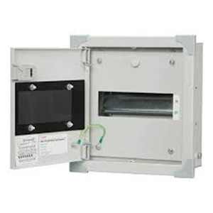 SIEMENS DISTRIBUTION BOARD -  8GB32203RC16 - 16 way TPN Acrylic Double door IP43 DB for MCB as incomer