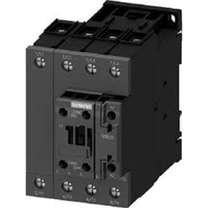 SIEMENS MAGNETIC CONDUCTOR  3RT2017-1BB42, 5.5KW, 12A(AC3), 3P, 0NO+1NC, 24V DC, S00