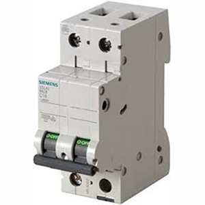 SIEMENS MINIATURE CIRCUIT BREAKER  5SL42207RC, 20A, 10KA,2P,MCB