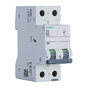 SIEMENS MINIATURE CIRCUIT BREAKER,  5SL6240-7, 40A,2P, 6KA, MCB