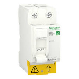 SCHNEIDER ELECTRIC 2 POLE RCD/RCCB-A9R51263-ACT19 IID 2P 63A A-TYPERCCB