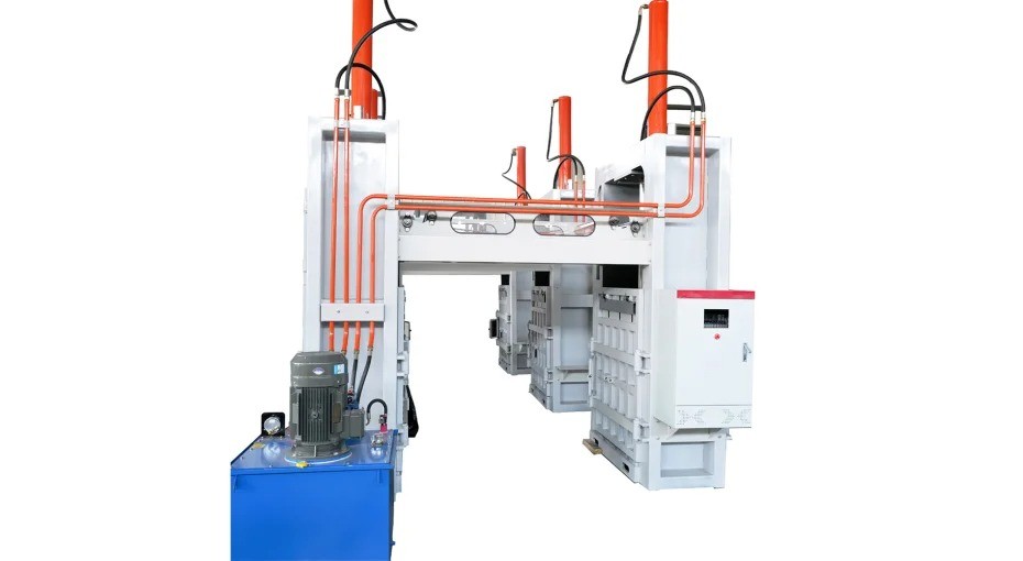 Double Working Unit Hydraulic Bale Machine TD-50T