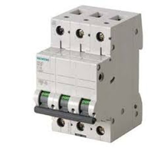 SIEMENS MINIATURE CIRCUIT BREAKER  5SL63507RC, 50A,3P, 7.5KA, MCB