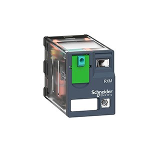 Schneider Electric Power relay -RPM22FD—15A Power relay 2 CO/+LED 110V DC (8 Pin)