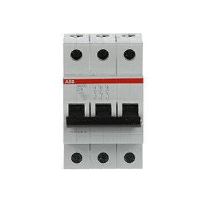 ABB Miniature Circuit Breaker  SH203T - C 6A 3KA