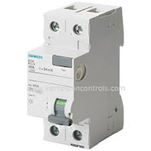 SIEMENS RESIDUAL CURRENT CIRCUIT BREAKER 5SV4612-0 , 25A, 2P AC ,3000mA,