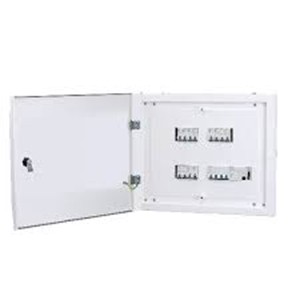 SIEMENS DISTRIBUTION BOARD - 8GB32202RC04 - 4 wayTPN Metal Double door IP43 DB for MCB as incomer