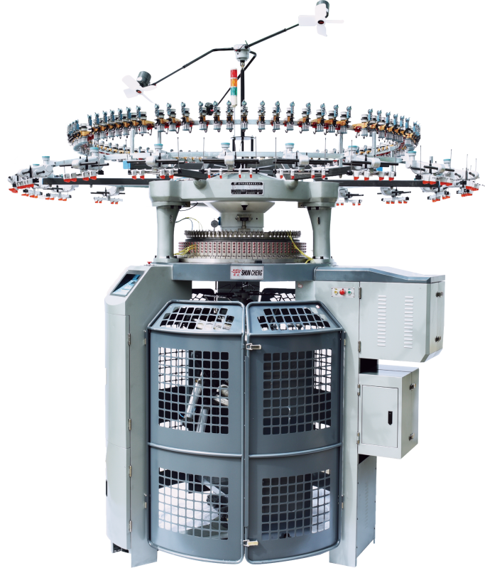 High Frame Double Jersey Interlock/Rib Knitting Machine