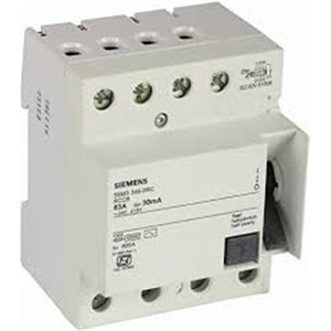 SIEMENS RESIDUAL CURRENT CIRCUIT BREAKER 5SV4446-0, 63A, 4P AC ,1000mA,