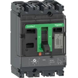 SCHNEIDER ELECTRIC NSX ADJUSTABLE MCCB 36-50KA-NSX160N+TM125D (LV430631)-125A, 3P, 36kA, WCB (Adjustable type Trip Unit)