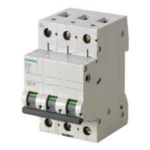 SIEMENS MINIATURE CIRCUIT BREAKER ,  5SL63167RC, 16A,3P, 7.5KA, MCB