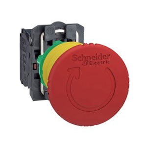 Schneider Electric Emergency Switch-XB5AS8445- Red Emergency stop Trigger ISO13850