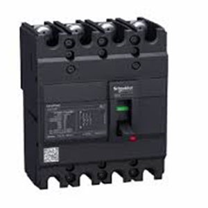 SCHNEIDER ELECTRIC 3P EASYPACT MCCB 15KA-36KA -EZC100H30100-100A,3P, 15kA,tECB (Fixed type Trip Unit)
