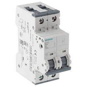 SIEMENS MINIATURE CIRCUIT BREAKER,  5SL62407RC, 40A,2P, 7.5KA, MCB