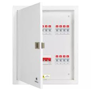 SIEMENS DISTRIBUTION BOARD -  8GB32202RC06 - 6wayTPN Metal Double door IP43 DB for MCB as incomer