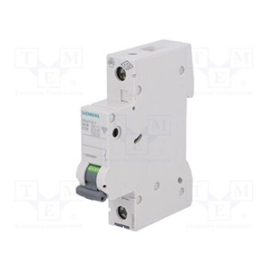 SIEMENS MINIATURE CIRCUIT BREAKER,  5SL6110-7 ,10A ,6KA, MCB ,