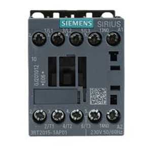 SIEMENS 3RT MAGNETIC CONTACTORS (S00 TO S12) DC Coils 1NC 3RT2015-1A..2A , 3 KVAR