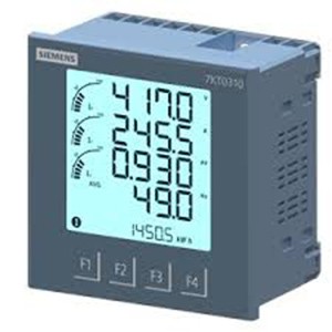 SIEMENS ENERGY METER -  7KT0310- PAC4200, KT, Energy Meter With AC/DC wide voltage power supply and crew terminals 95.„240V AC +/ 10%, RS 485 Interface