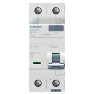 SIEMENS RESIDUAL CURRENT CIRCUIT BREAKER 5SV4614-0  , 40A, 2P AC ,3000mA,