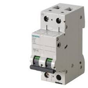 SIEMENS MINIATURE CIRCUIT BREAKER  5SL42507RC, 50A, 10KA,2P,MCB